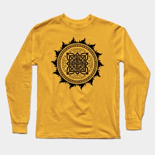 Fire and Hope - Black Long Sleeve T-Shirt